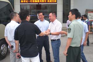 王祖煥副市長(zhǎng)一行蒞臨東正科技考察、參觀！